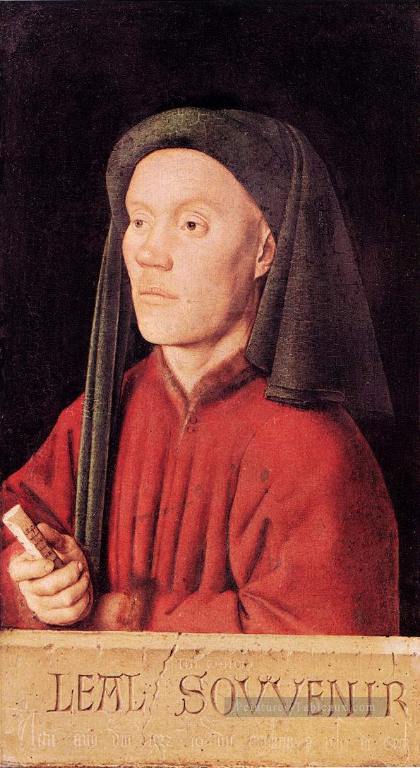 Portrait d’un jeune homme Tymotheos Renaissance Jan van Eyck Peintures à l'huile